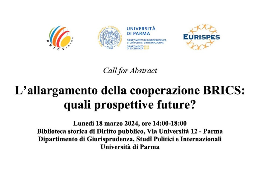 INCONTRO DI STUDIO: L'allargamento della cooperazione BRICS: quali prospettive per il futuro? - 18 marzo 2024 - VIDEO